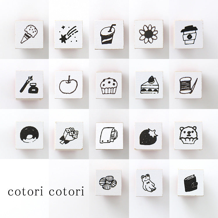 cotori cotori 1センチラバースタンプ