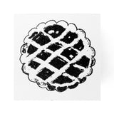 Pastelero sello erizo 20×20mm Vaso con patas Pudín Helado Pollito Pingüino Tarta de frutos rojos Campaña Pan Panqueque Crepe