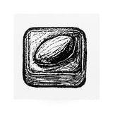 Konditor-Igel-Stempel, 20 x 20 mm, Tart-Kun, lesend, schluckend, Cororo, rund, Schokolade, quadratisch, Schokoladenherz, Schokolade, gestreift, Schokolade, schluckend, Harry, Gacha, Gacha, der nach oben schaut, Mokka-Baby-Teddybär