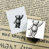 パティシエハリネズミ スタンプ 20×20mm 読書するタルトくん ぐうたらコロロ 丸チョコ 四角チョコ ハートチョコ しましまチョコ ぐうたらハリー ガチャガチャ 見上げるモカ テディベアのベビー