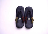 DESIGN SETTA SANGO 雪駄 せった TEMPYO 天平 漆黒 -shikkoku-
