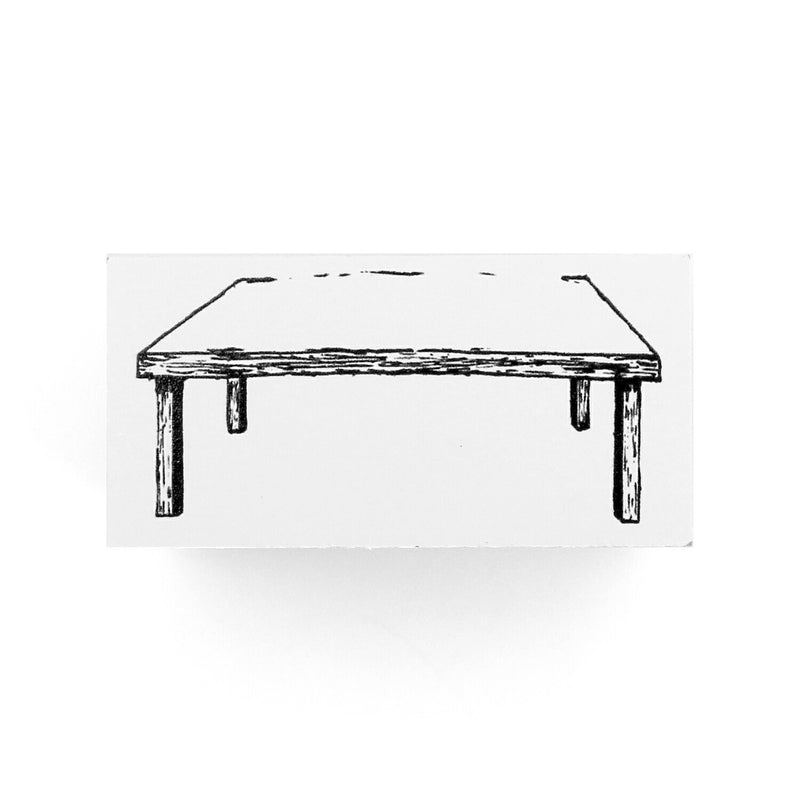 Pastelero Chef Erizo Sello 40 x 20 mm Mostrador Mesa Deslizante Caja de Pastel Escaparate Mesa Cuadrada