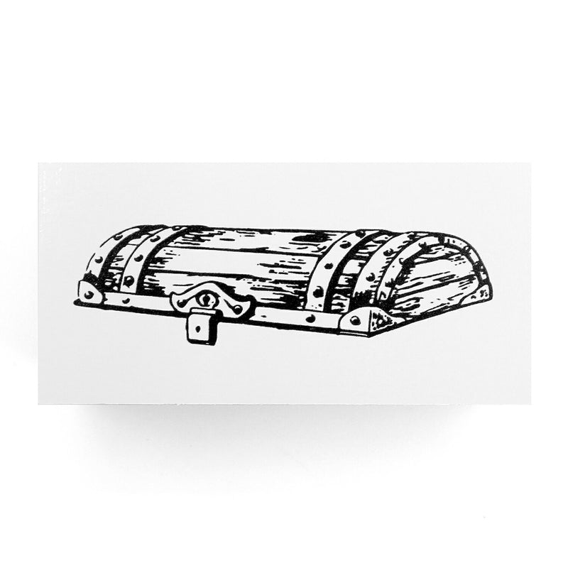 Timbre hérisson de pâtissier 60 x 30mm Coffre au trésor Couvercle de boîte au trésor Montre de poche coeur convertible Coffret cadeau couvercle de boutique