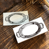 Pastry Chef Hedgehog Stamp 60 x 30mm Horizontal Cookie Tin Horizontal Cookie Tin Lid Antique Tray