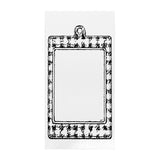 Konditor Igel-Stempel, 60 x 30 mm, Puppenetui, Ticket, Retro-Schild, Frappuccino-Memo, Vintage-Tag, karierter Cheki-Halter