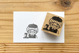 TOMIKOHAN GUTE GOUTER Original Design Stamp 30mm