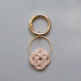 hare mizuhiki ハレ 水引結びのチャーム 四葉結び 梅結び 桐箱入り バッグチャーム