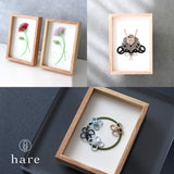 hare mizuhiki ハレ 水引フレーム 母の日のカーネーション 紫陽花