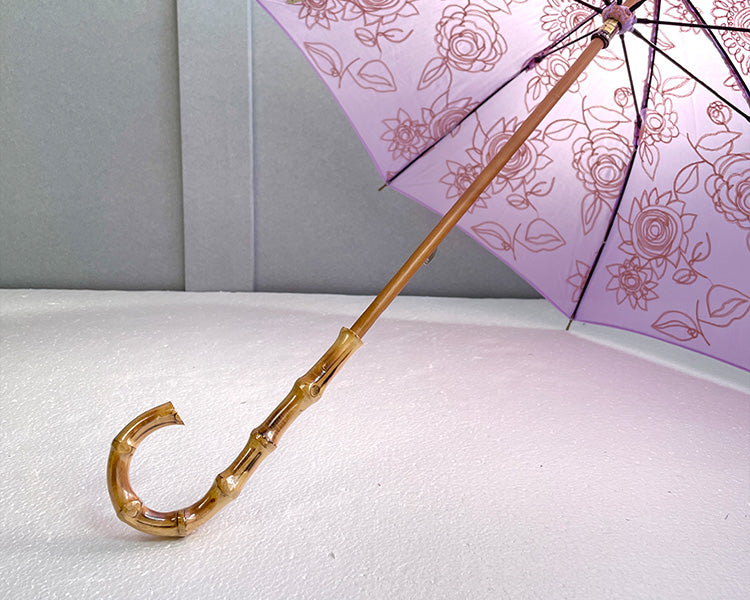 HIRATEN Hiraten parasol Sweet Summer Memories Long Parasol folding Parasol embroidery