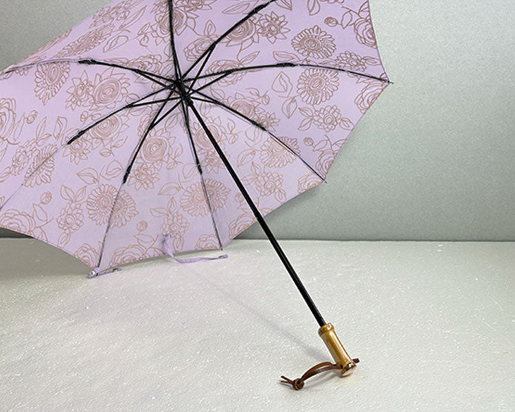 Hiraten hiraten parasol sweet summer memories long umbrella 폴딩 우산 자수