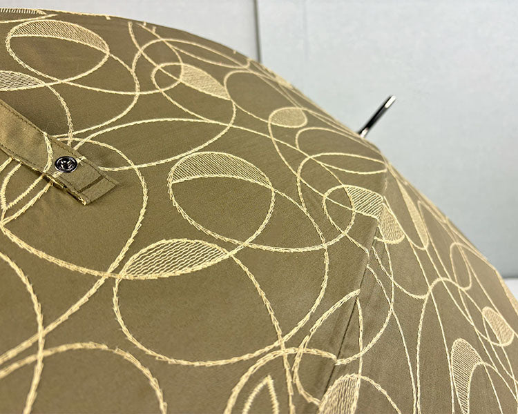 HiraTen ヒラテン 日傘 鈴虫の鳴き声 大きいサイズ 長傘 折りたたみ傘 日本製 おしゃれ ギフト プレゼント 母の日 還暦祝い 縁起物 Parasol B28907-D71 FB28907-D71