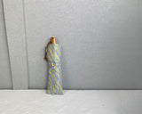 HIRATEN Hiraten parasol Iwasa × HIRATEN Blue Yellow Wave long parasol folding parasol