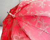 HiraTen ヒラテン 日傘 情熱と太陽とオアシス 長傘 折りたたみ傘 刺繍 日本製 おしゃれ ギフト プレゼント 母の日 還暦祝い 縁起物 Parasol 82-208D57 F82-208D57
