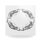 Timbre hérisson pâtissier 58x58mm chaise confortable cadre balançoire machine à écrire Gerbera assiette Table porte pain livraison