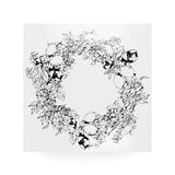 Stempel mit Igelmotiv, 58 x 58 mm, für Küche, Auto, Zitronenkranz, Wald, Erkerfenster, Kofferraum, Bäckerei, Konditorei, Regal, Brot, Futonbett