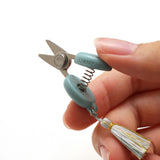 コハナ cohana Anniversary 限定カラー 関の豆ばさみ 麻の葉 革ケース付き きすいせん ばらいろ つゆくさいろ 限定 アニバーサリー はさみ ハサミ 小さい コンパクト 携帯 糸切りばさみ ミニ 日本製 ギフト 手芸用品