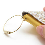 コハナ cohana Anniversary 限定カラー 関の豆ばさみ 麻の葉 革ケース付き きすいせん ばらいろ つゆくさいろ 限定 アニバーサリー はさみ ハサミ 小さい コンパクト 携帯 糸切りばさみ ミニ 日本製 ギフト 手芸用品