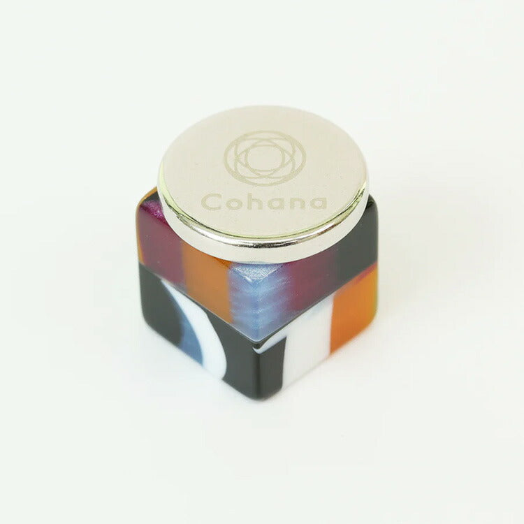 cohana コハナ 鯖江のニードルマインダー いろどり市松 あめいろ市松 針置き 針休め マグネット 幾何学模様 市松模様 小さい ミニ ピンクッション 針山 日本製 プレゼント ギフト 手芸用品 裁縫道具 かわいい おしゃれ