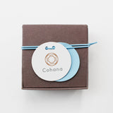cohana コハナ 限定 日本の青 素材の青 南部鉄器の文ちん 白藍 薄藍 紺藍 ボタン型 ペン立て ぶんちん 文鎮 型紙 重し ウェイト 日本製 裁縫道具
