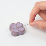 コハナ cohana SAKURA 春限定 淡路瓦の針やすめ さくら むらさき 限定色 針置き 針休め ピンクッション 針山 桜 あじさい ピンク かわいい おしゃれ ソーイング 日本製 ギフト 手芸用品 裁縫道具