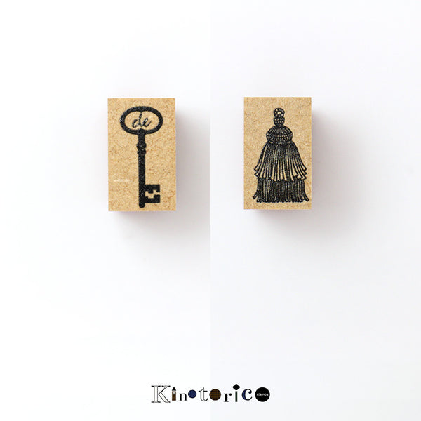 Kinotrico Stamp Small Key Tassel-B-