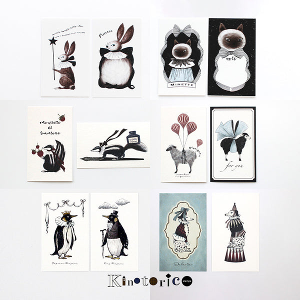 キノトリコ カードセット カード 2柄×各5枚 10枚入り