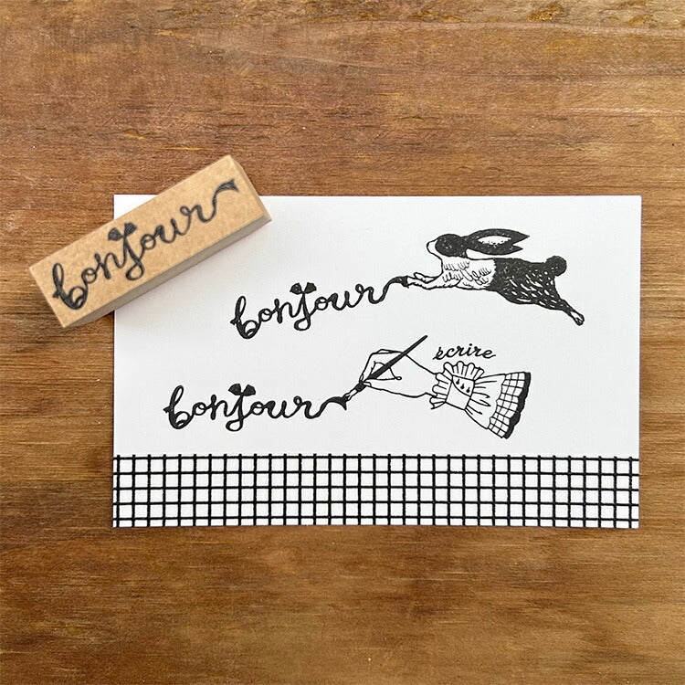 Kinotoriko Sello Bonjour bonjour-cinta Francés