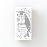 sello de setas ángel pingüino pingüino ángel santa pingüino pingüino santa navidad