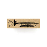 Kinotoriko Stempel Bonjour-Band Trompete Stick Flagge Toitoitoi