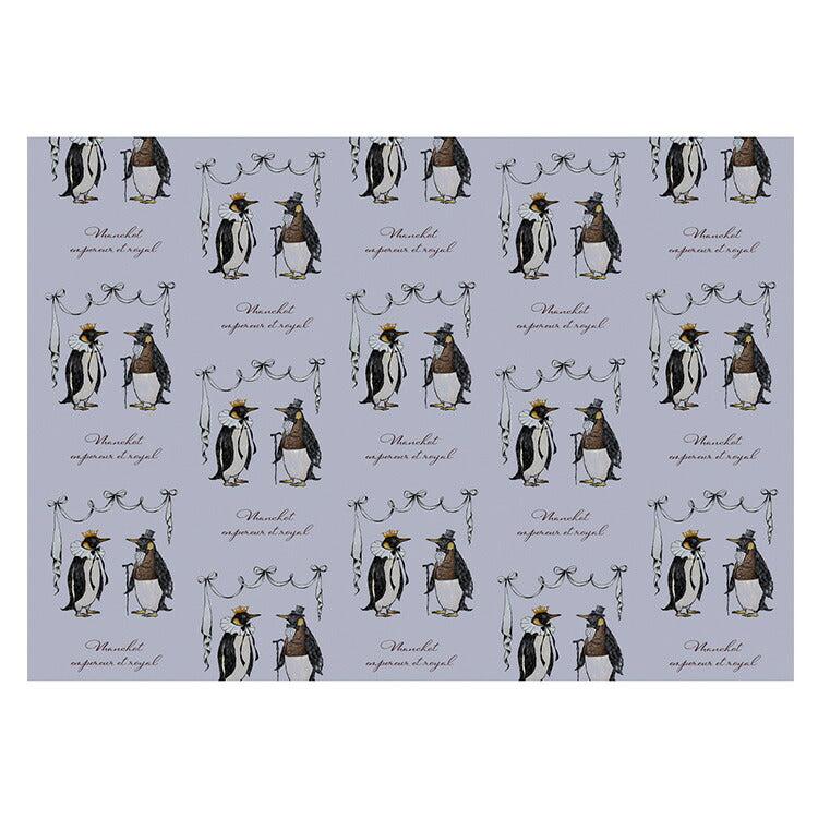 키노토리코 디자인 용지 A4사이즈 6장 토끼 펭귄 달마시안