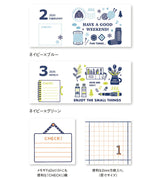 卓上カレンダー 2026 エリック eric Wリング製本 ギフト SANBY サンビー 卓上 カレンダー 月間 デザイナーズ デスク かわいい おしゃれ NK4200