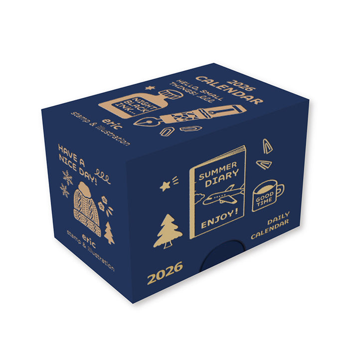 ミニミニ日めくりカレンダー 2026 エリック eric 日めくり ミニサイズ