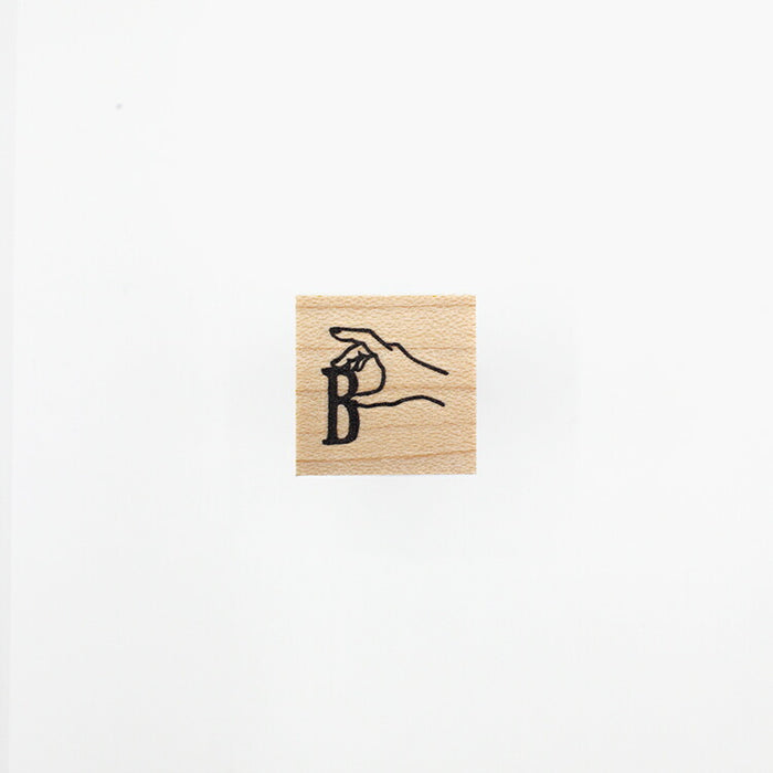クノープワークス KNOOPWORKS スタンプ アルファベット ALPHABET 