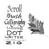 KURETAKE ZIG Twin Black Marker Set 4-Piece Set Black MSTC/4VBK