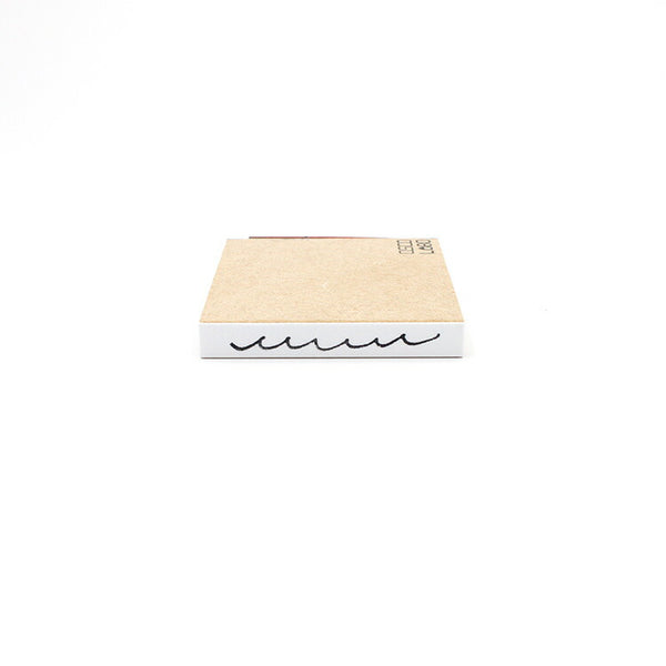 オスコラボ OSCOLABO スタンプ カタチ×モヨウ テープ細 さざ波 海 夏 マリン ライン 枠 手描き アンダーライン タイトル はんこ 手帳 かわいい