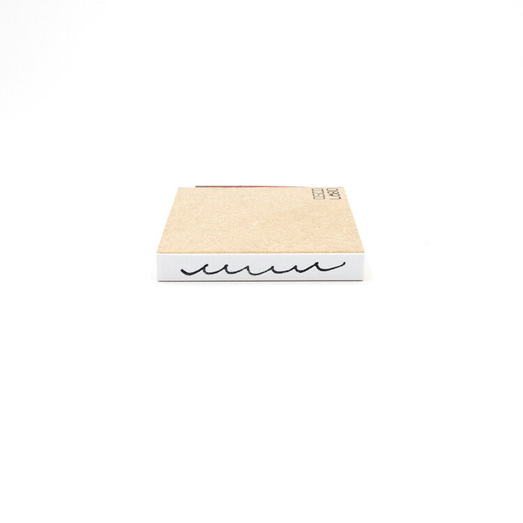 オスコラボ OSCOLABO スタンプ カタチ×モヨウ テープ細 さざ波 海 夏 マリン ライン 枠 手描き アンダーライン タイトル はんこ 手帳 かわいい