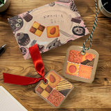 Etiquetas adhesivas Pastry Chef Hedgehog, 500 hojas, tipo rollo cuadrado