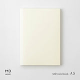 MDノート MD PRODUCT A5サイズ リニューアル 無罫 横罫 方眼罫 ドット方眼 バレットジャーナル イラスト スケッチ 素朴 クリーム色 無地 罫線 日記帳 手帳 レシピ 文具好き MDプロダクト