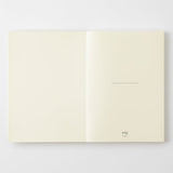 MDノート MD PRODUCT A5サイズ リニューアル 無罫 横罫 方眼罫 ドット方眼 バレットジャーナル イラスト スケッチ 素朴 クリーム色 無地 罫線 日記帳 手帳 レシピ 文具好き MDプロダクト