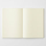 MDノート MD PRODUCT A5サイズ リニューアル 無罫 横罫 方眼罫 ドット方眼 バレットジャーナル イラスト スケッチ 素朴 クリーム色 無地 罫線 日記帳 手帳 レシピ 文具好き MDプロダクト