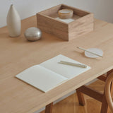 MDノート MD PRODUCT 厚口 リニューアル A5 A5スクエア 無罫 マーカー 水彩 筆ペン画 マインドマップ イラスト スケッチ 素朴 クリーム色 無地 日記帳 手帳 文具好き MDプロダクト