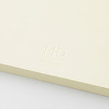 MDノート MD PRODUCT 厚口 リニューアル A5 A5スクエア 無罫 マーカー 水彩 筆ペン画 マインドマップ イラスト スケッチ 素朴 クリーム色 無地 日記帳 手帳 文具好き MDプロダクト