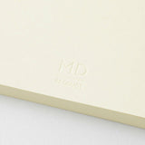 MDノート MD PRODUCT 厚口 リニューアル A5 A5スクエア 無罫 マーカー 水彩 筆ペン画 マインドマップ イラスト スケッチ 素朴 クリーム色 無地 日記帳 手帳 文具好き MDプロダクト