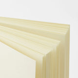 MDノート MD PRODUCT 厚口 リニューアル A5 A5スクエア 無罫 マーカー 水彩 筆ペン画 マインドマップ イラスト スケッチ 素朴 クリーム色 無地 日記帳 手帳 文具好き MDプロダクト