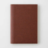 MDノート MD PRODUCT 紙ハードカバー コルドバ A5スクエア A5 ブラウン ハードタイプ 紙製 かっこいい ナチュラル ブックカバー 無地 MDプロダクト