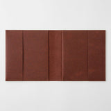 MDノート MD PRODUCT 紙ハードカバー コルドバ A5スクエア A5 ブラウン ハードタイプ 紙製 かっこいい ナチュラル ブックカバー 無地 MDプロダクト