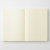 MDノート MD PRODUCT A5 1日1ページ 端カット用ミシン目入り リニューアル 無罫 ドット方眼 デイリーログ 日記 振り返りノート 日々の記録 シンプル 素朴 無地 日記帳 文具好き MDプロダクト