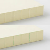 MDノート MD PRODUCT A5 1日1ページ 端カット用ミシン目入り リニューアル 無罫 ドット方眼 デイリーログ 日記 振り返りノート 日々の記録 シンプル 素朴 無地 日記帳 文具好き MDプロダクト