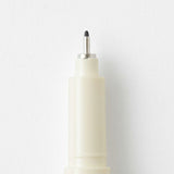 MDドローイングペン MD PRODUCT 耐水性 ミリペン 黒 0.1mm 0.3mm 0.5mm 水性顔料ペン キャップつき MDノート MDプロダクト