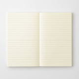 MDノート MD PRODUCT 新書サイズ リニューアル 無罫 横罫 方眼罫 ドット方眼 スリム 縦長ノート 素朴 クリーム色 無地 罫線 ログノート 旅行 日記帳 手帳 レシピ 文具好き MDプロダクト